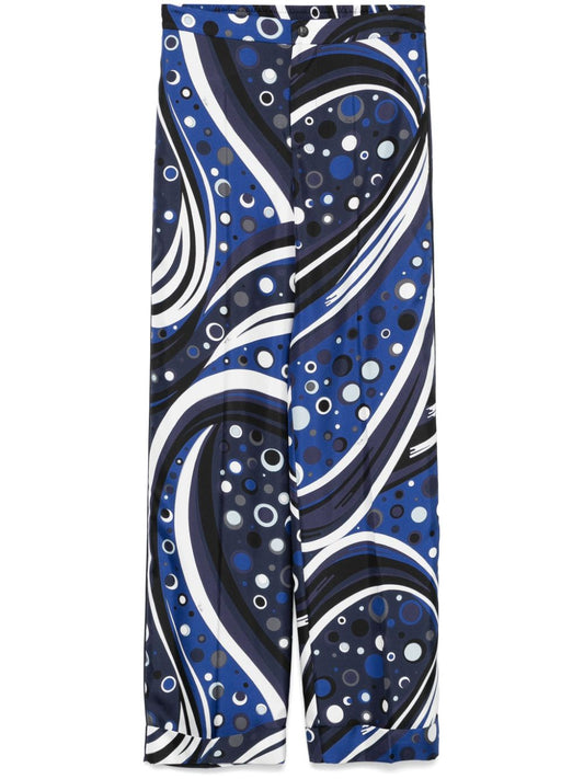 Pucci Trousers Blue - VivaceVenus