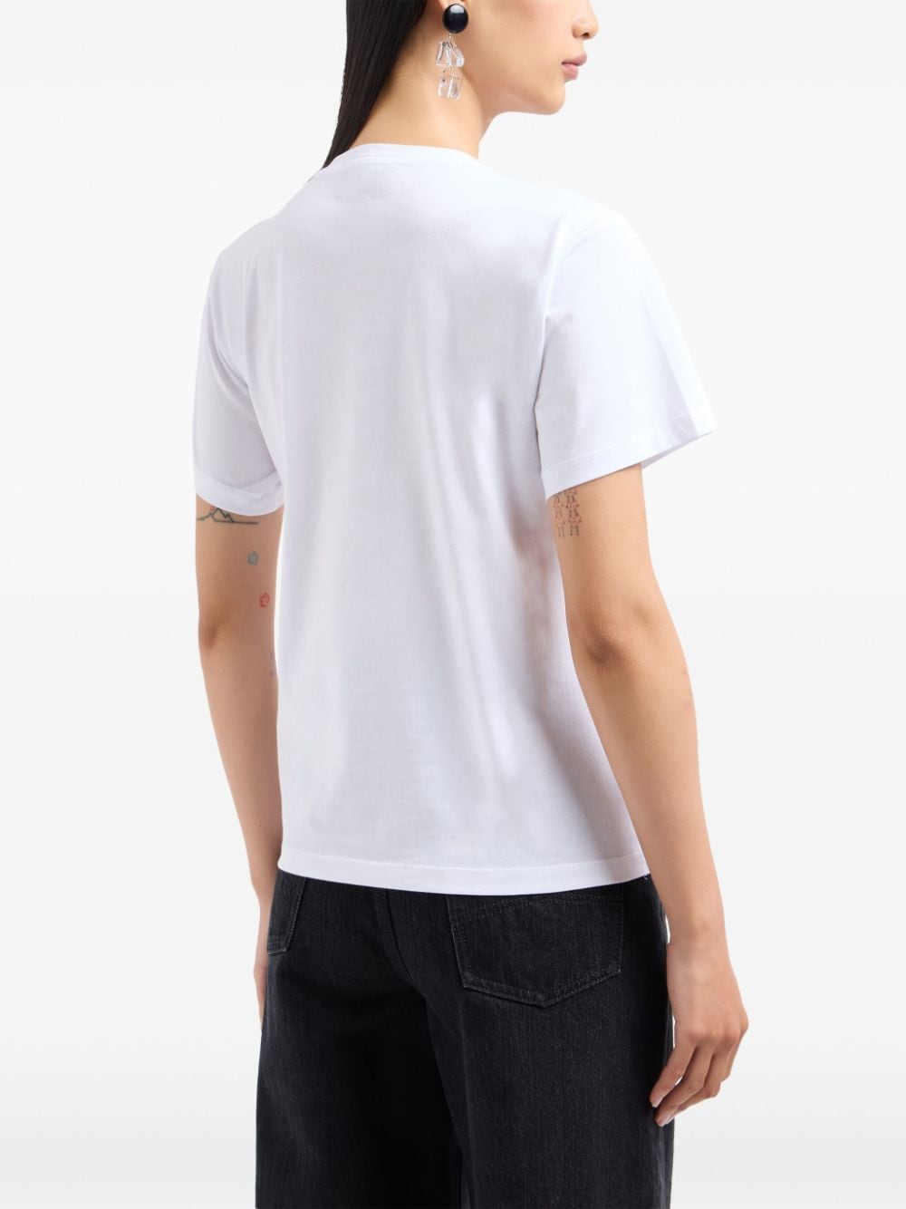 Emporio Armani T-shirts and Polos White - VivaceVenus