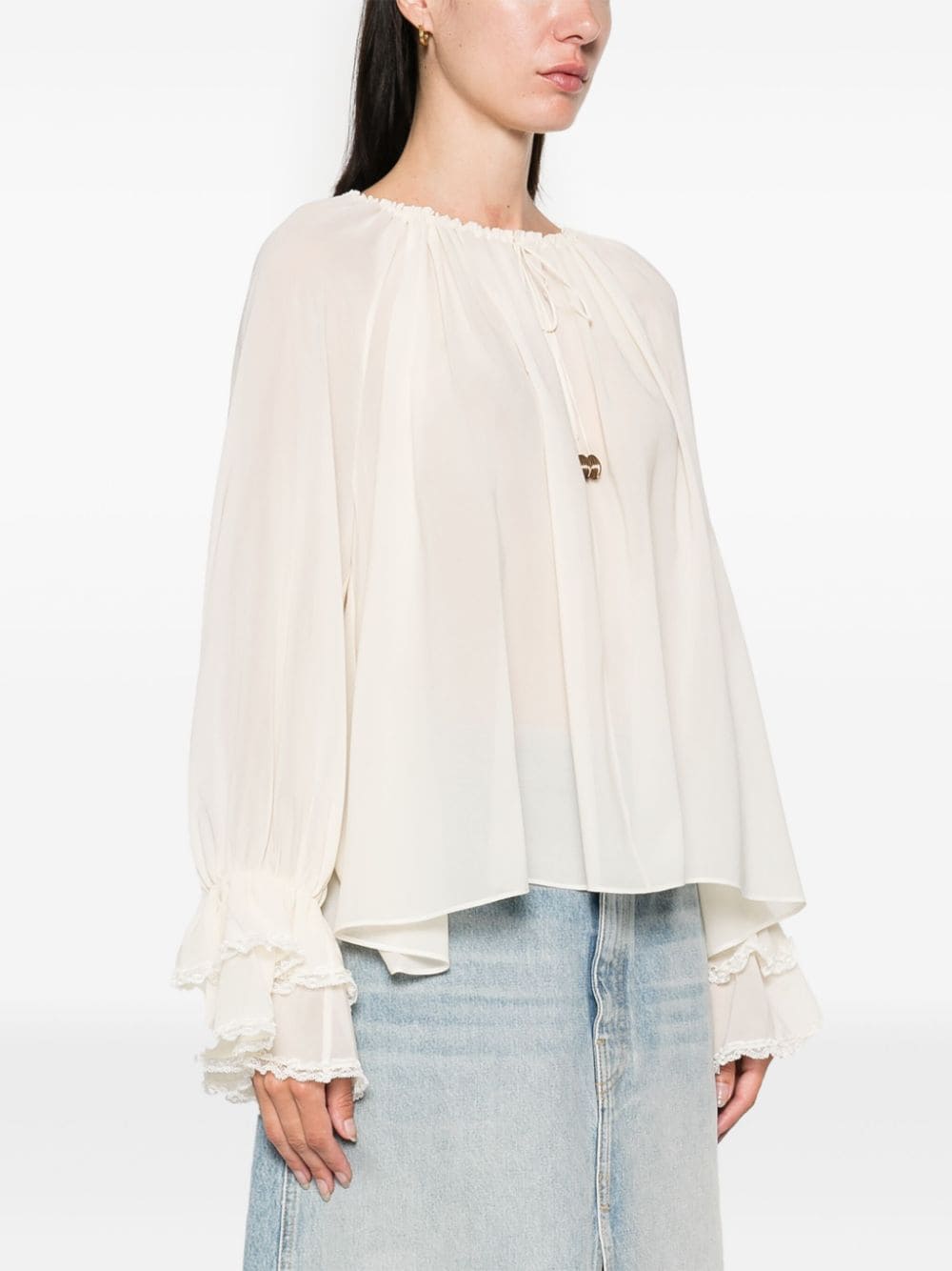 Chloè Top White - VivaceVenus