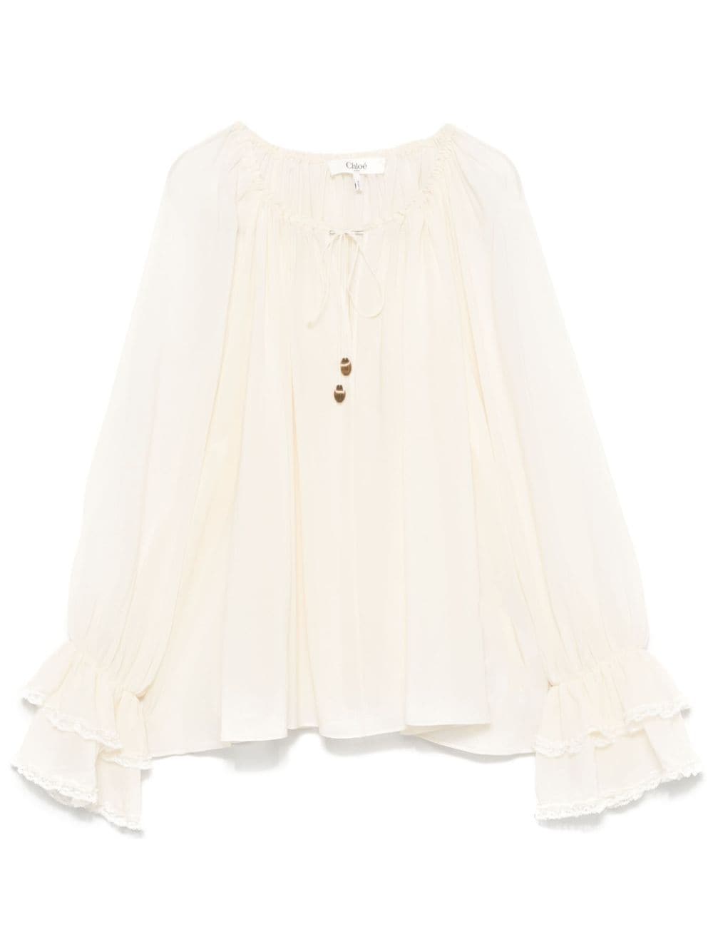 Chloè Top White - VivaceVenus