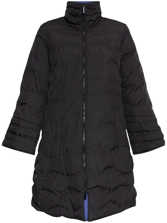 Emporio Armani Coats Black - VivaceVenus