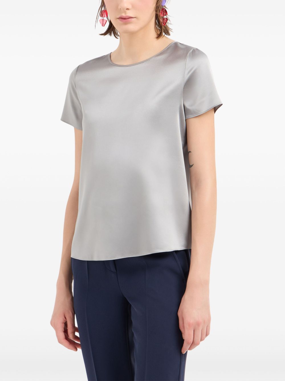 Emporio Armani Top Grey - VivaceVenus