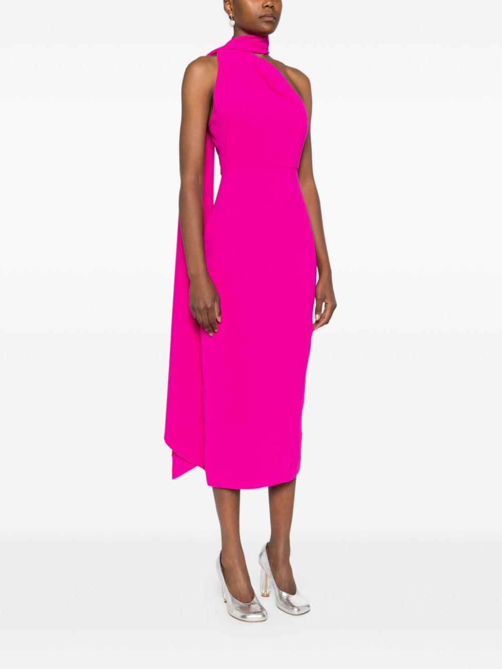 Solace London Dresses Fuchsia - VivaceVenus