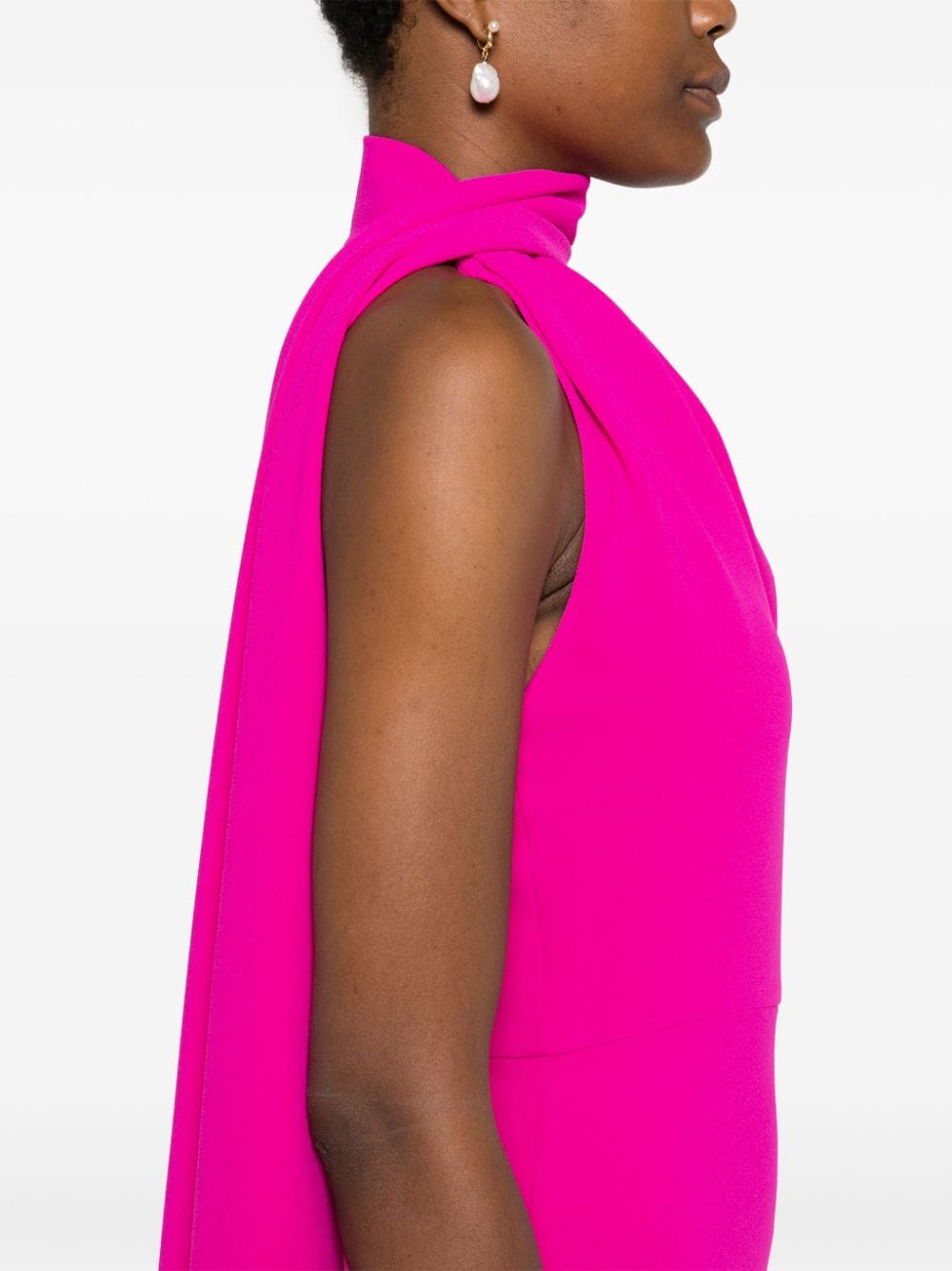 Solace London Dresses Fuchsia - VivaceVenus