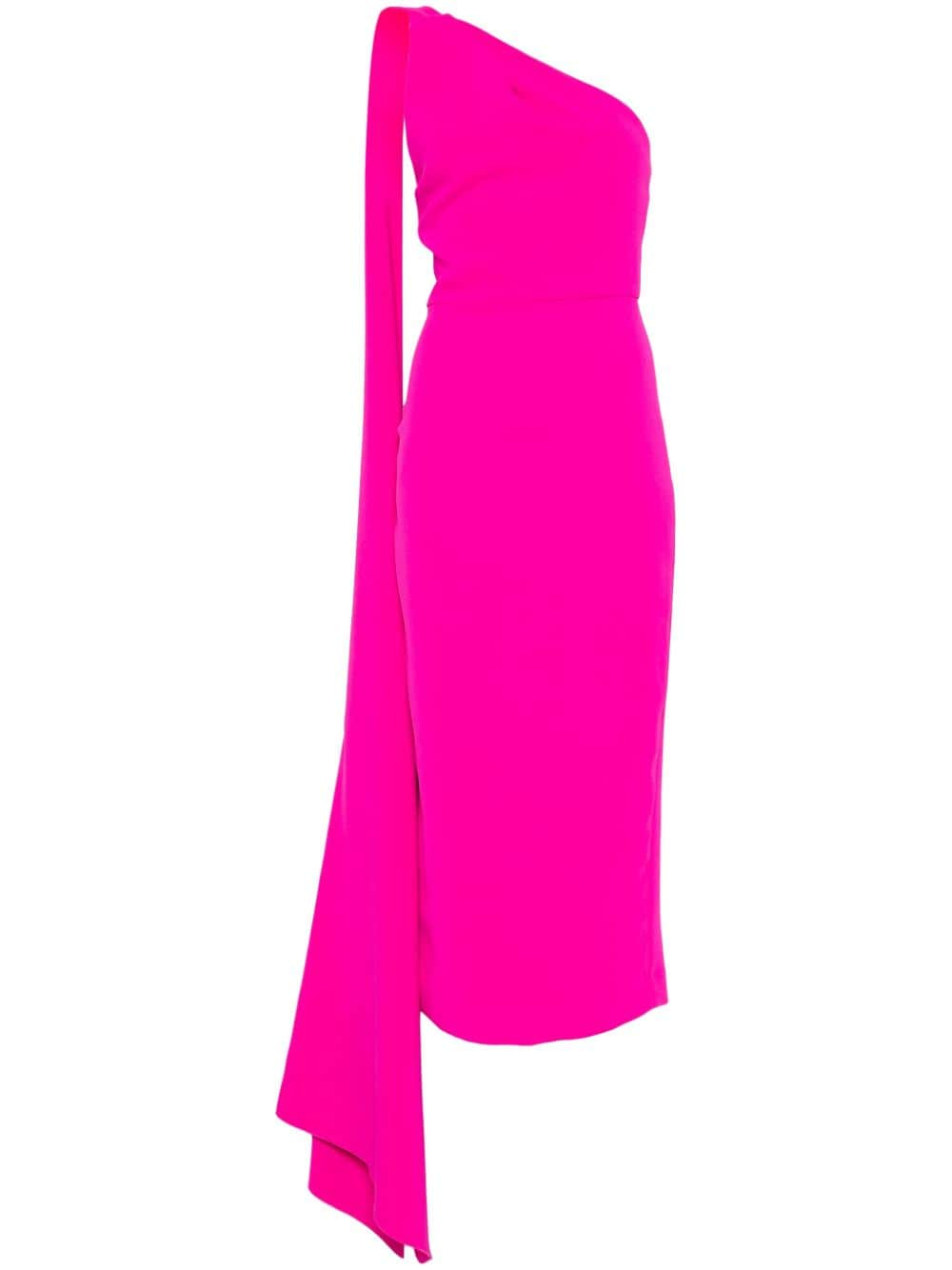 Solace London Dresses Fuchsia - VivaceVenus