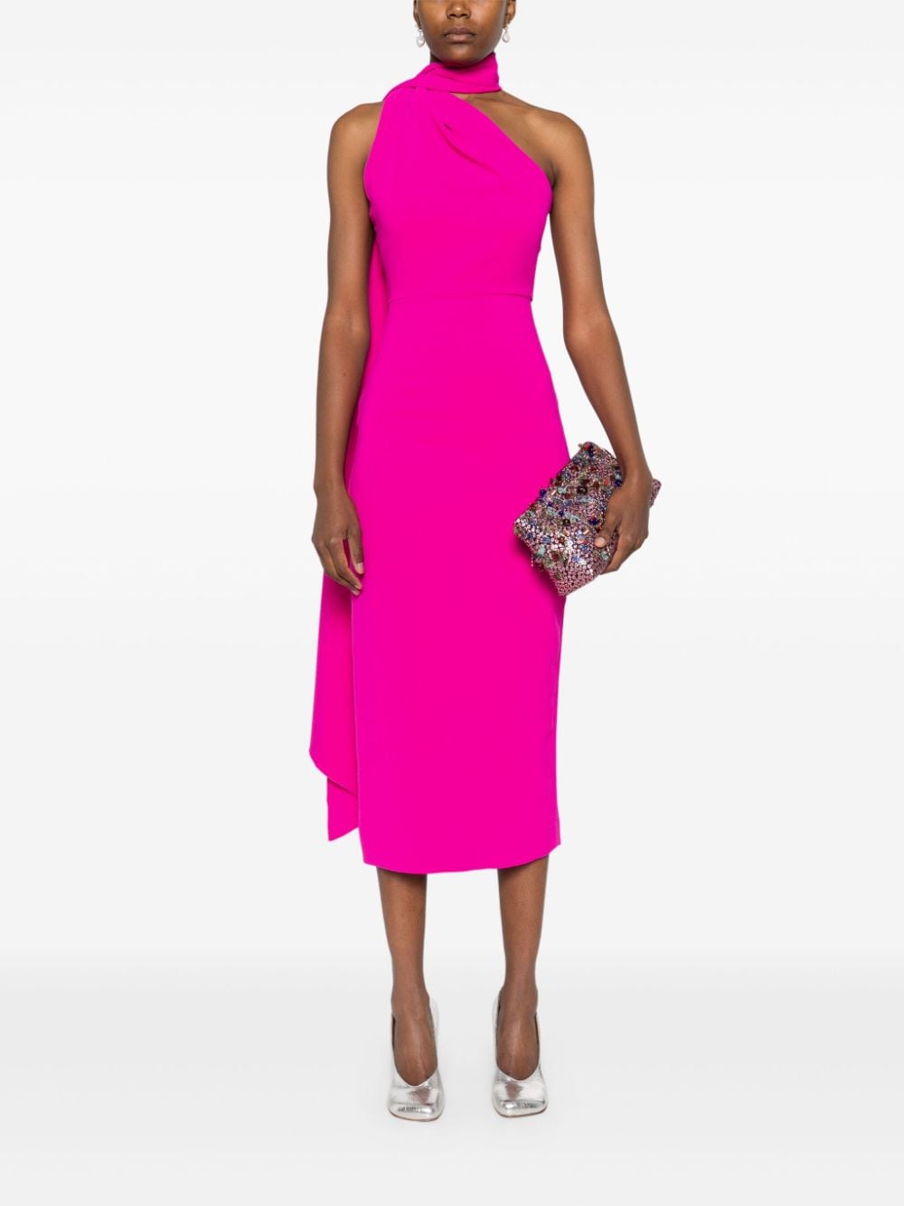 Solace London Dresses Fuchsia - VivaceVenus