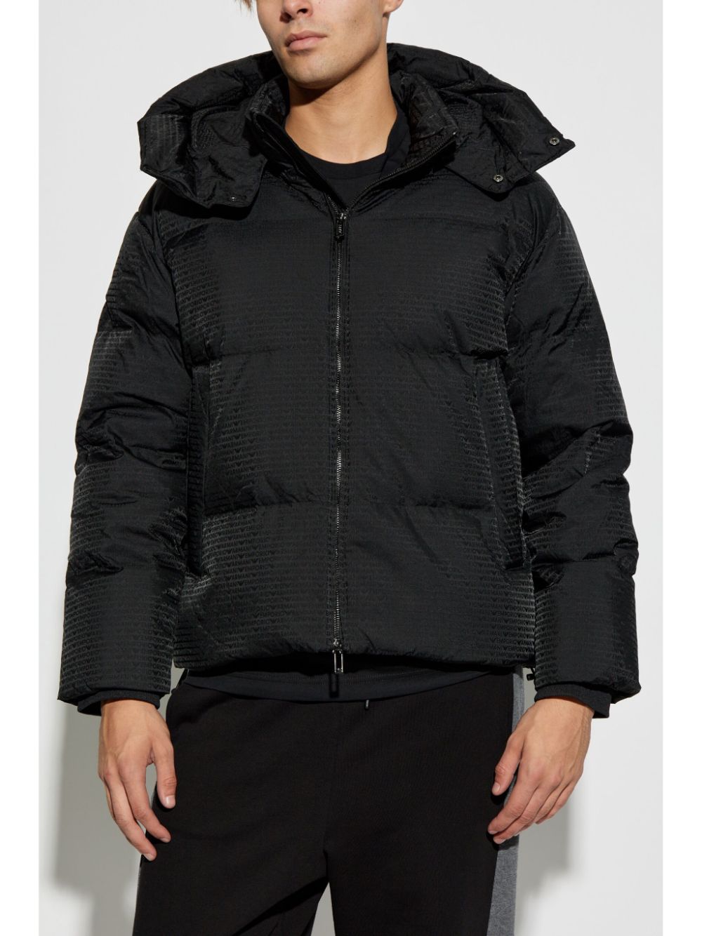 Emporio Armani Coats Black - VivaceVenus