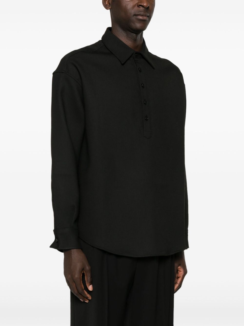 Emporio Armani Shirts Black - VivaceVenus