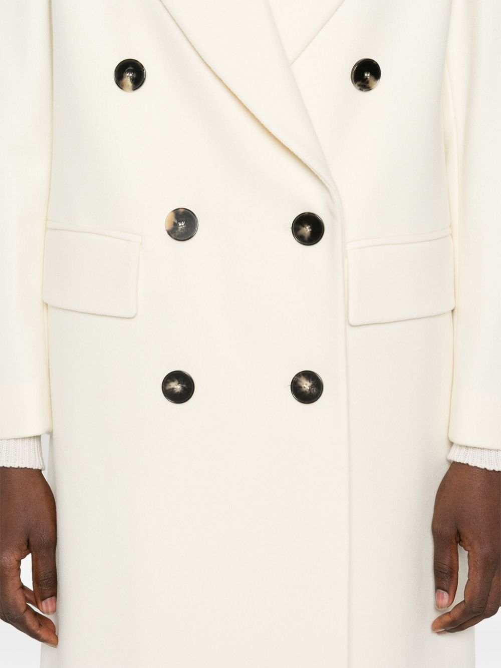 Alberto Biani Coats White - VivaceVenus