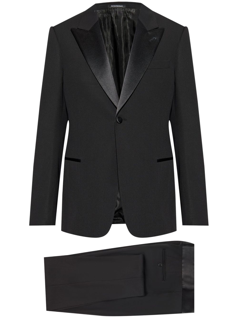 Emporio Armani Suit Black - VivaceVenus