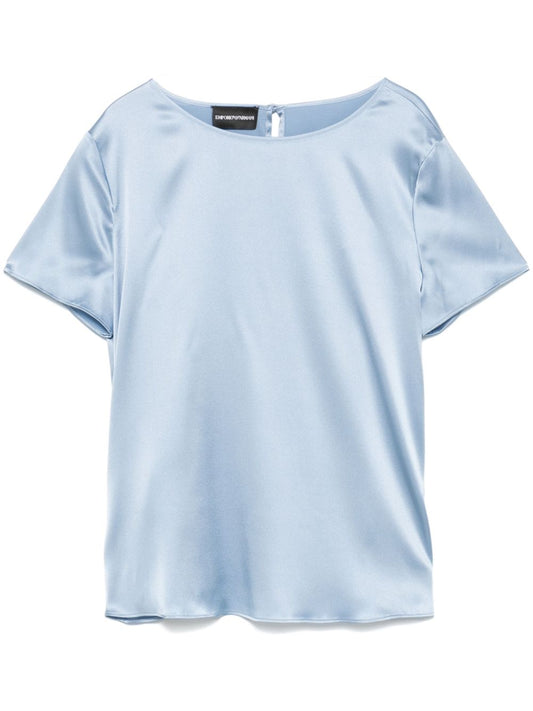 Emporio Armani Top Clear Blue - VivaceVenus