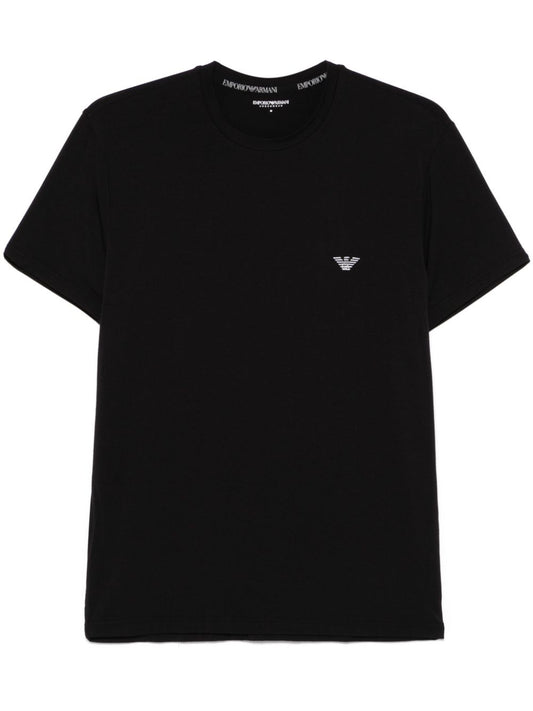 Emporio Armani T-shirts and Polos Black - VivaceVenus