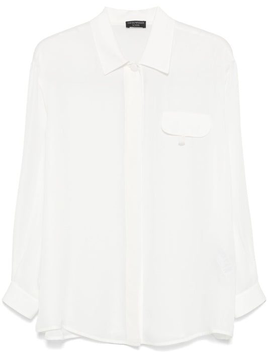 Emporio Armani Shirts White - VivaceVenus