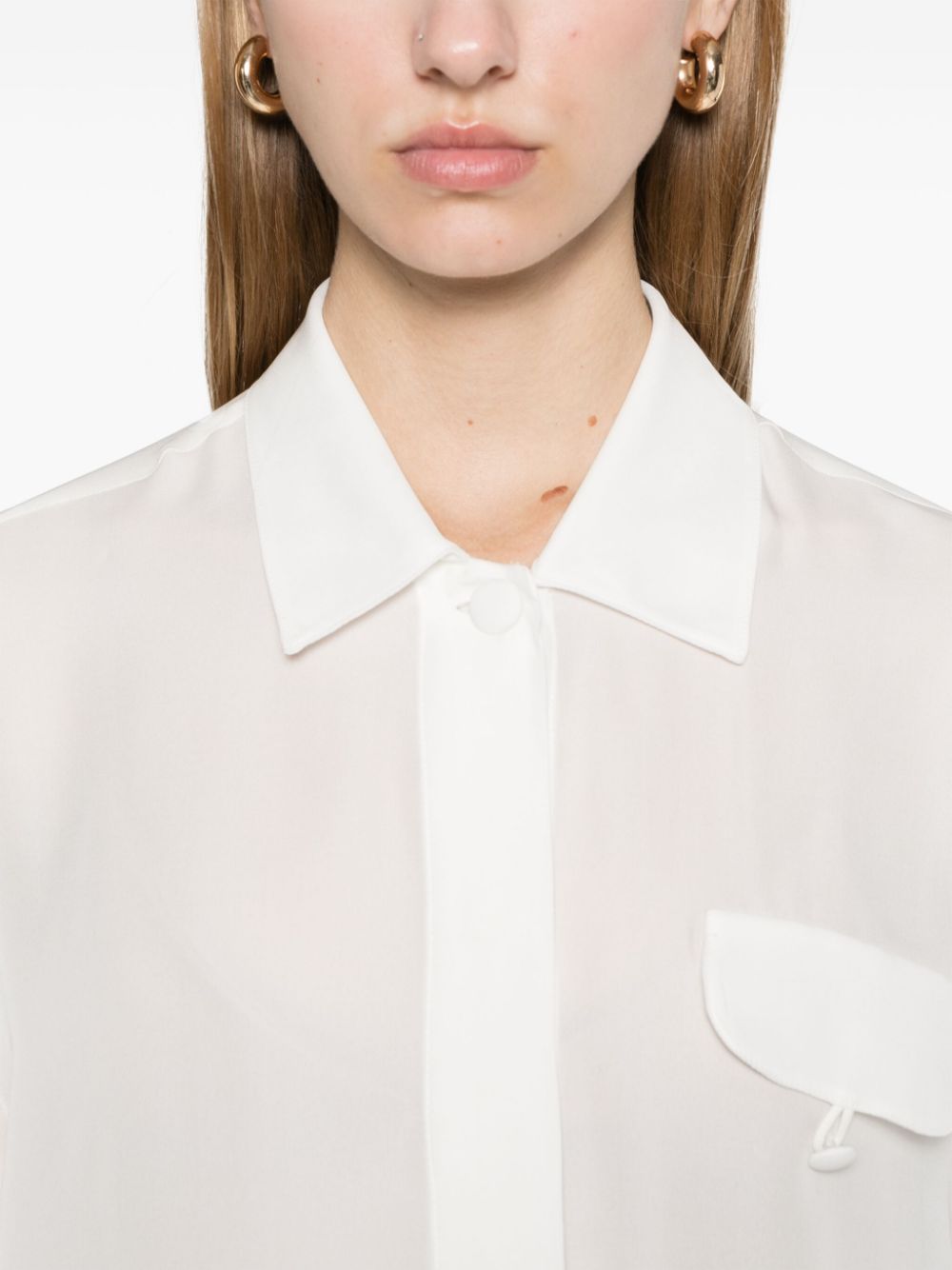 Emporio Armani Shirts White - VivaceVenus