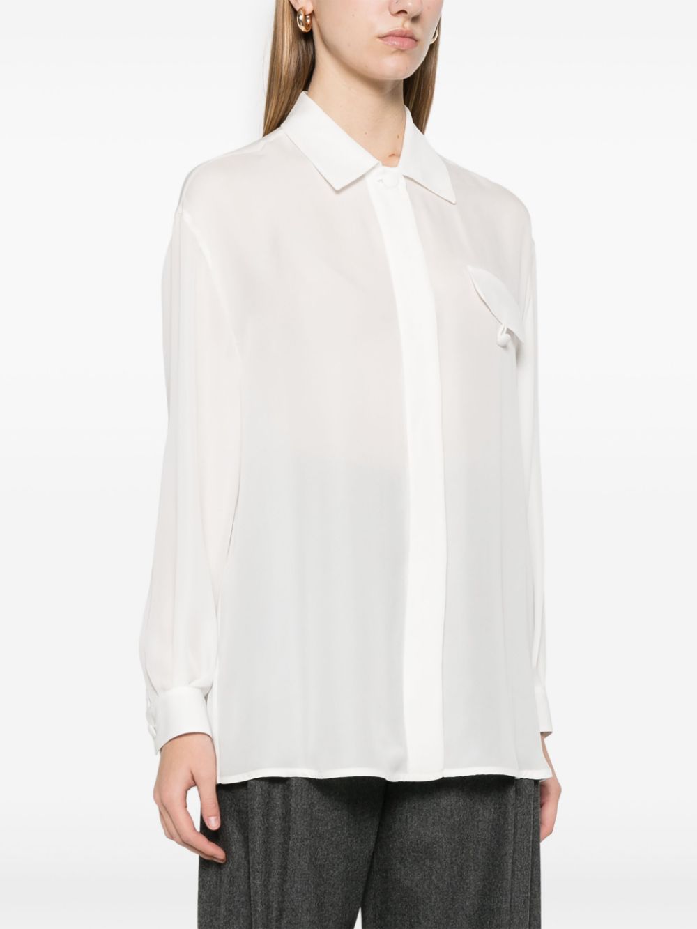 Emporio Armani Shirts White - VivaceVenus