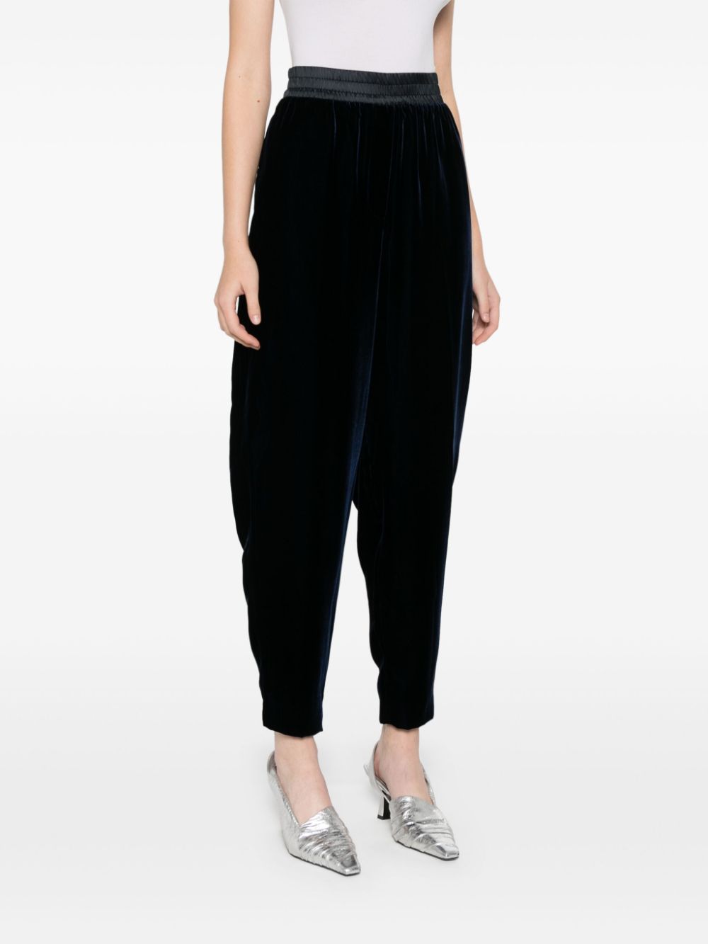 Emporio Armani Trousers Blue - VivaceVenus