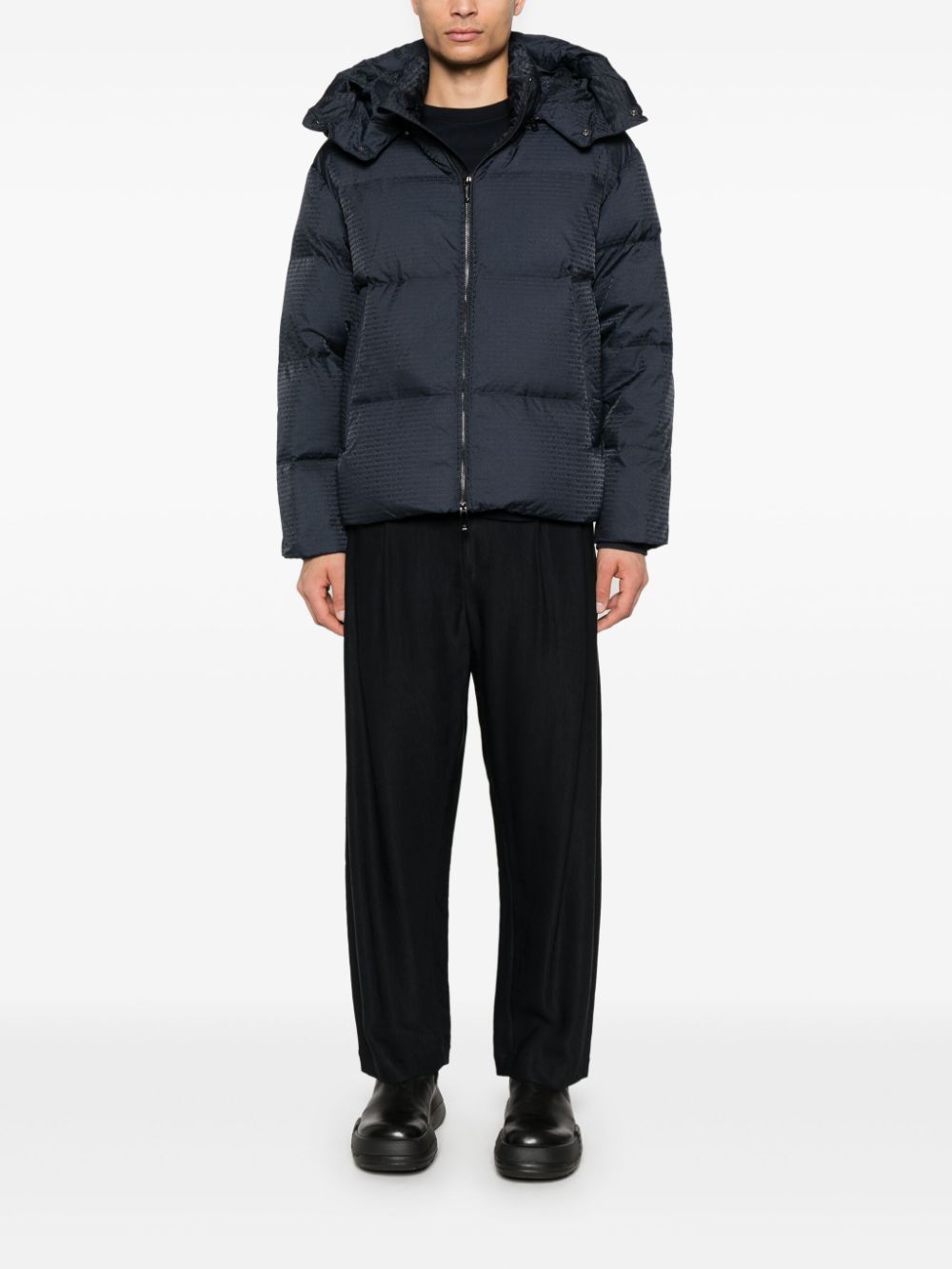 Emporio Armani Coats Blue - VivaceVenus