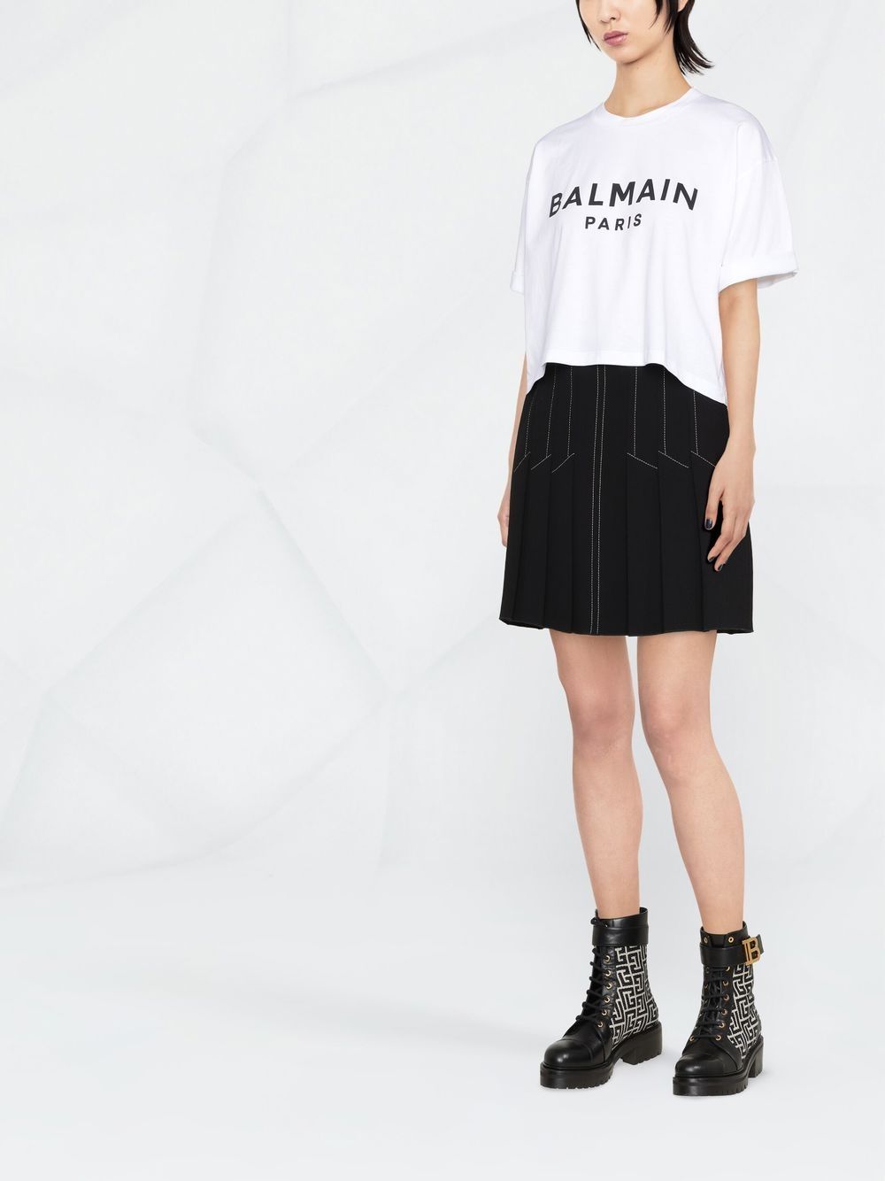 Balmain T-shirts and Polos White - VivaceVenus