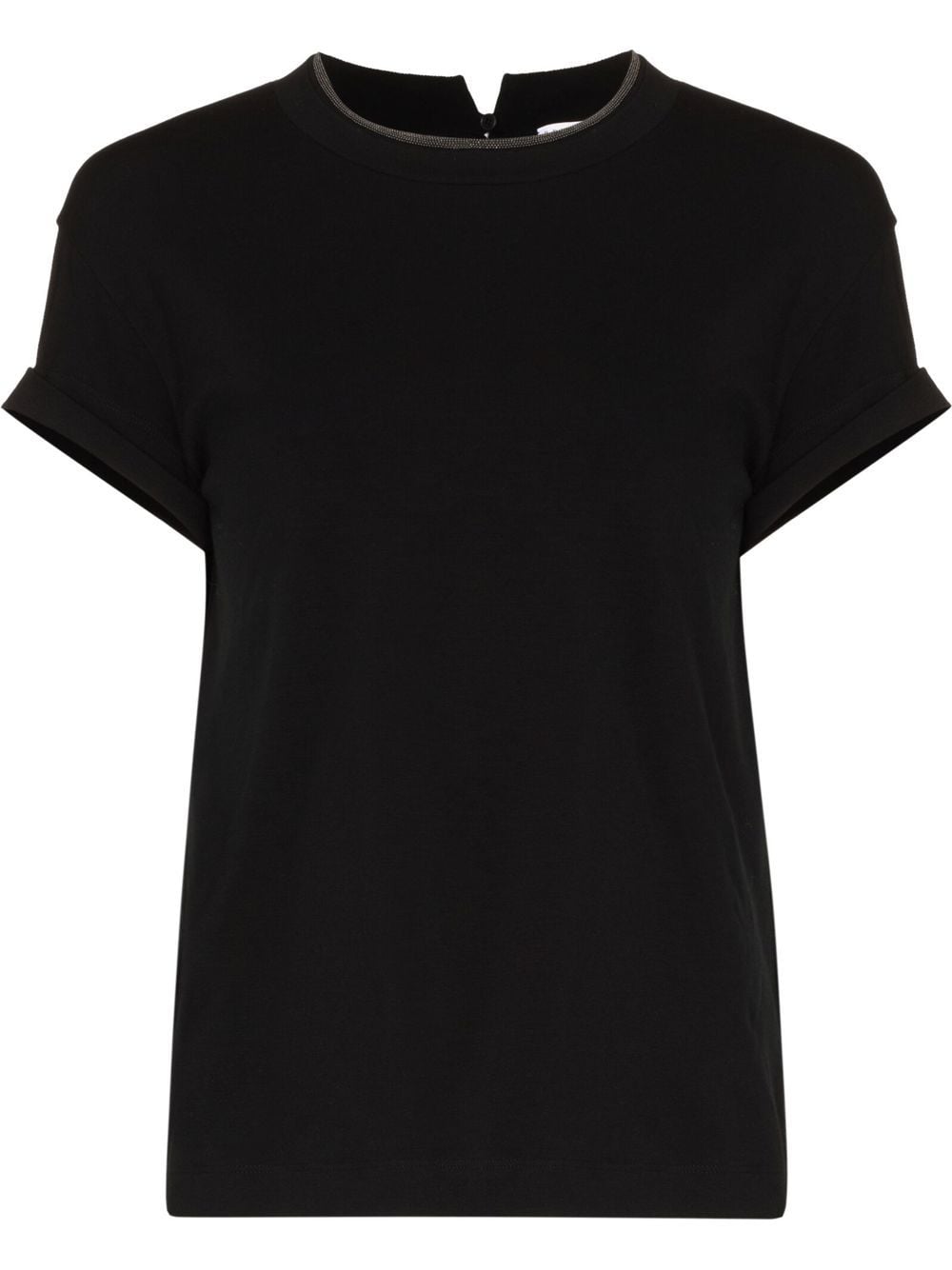 Brunello Cucinelli T-shirts and Polos Black - VivaceVenus