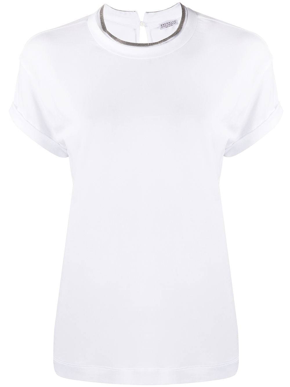 Brunello Cucinelli T-shirts and Polos White - VivaceVenus