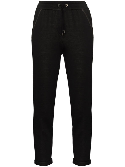 Brunello Cucinelli Trousers Black - VivaceVenus