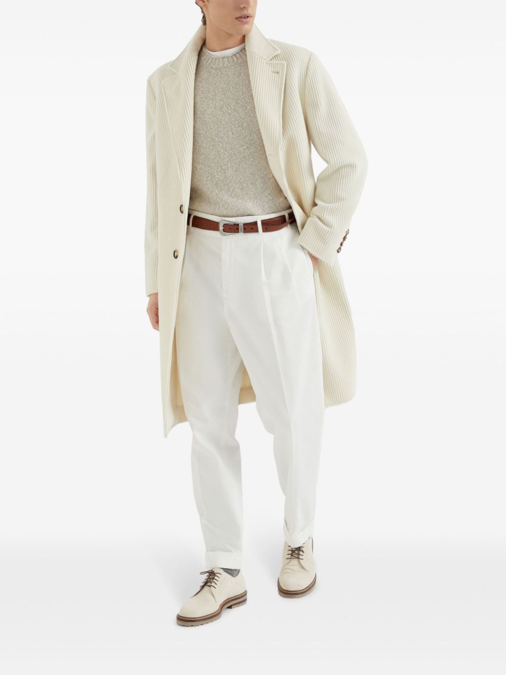 Brunello Cucinelli Sweaters Beige - VivaceVenus