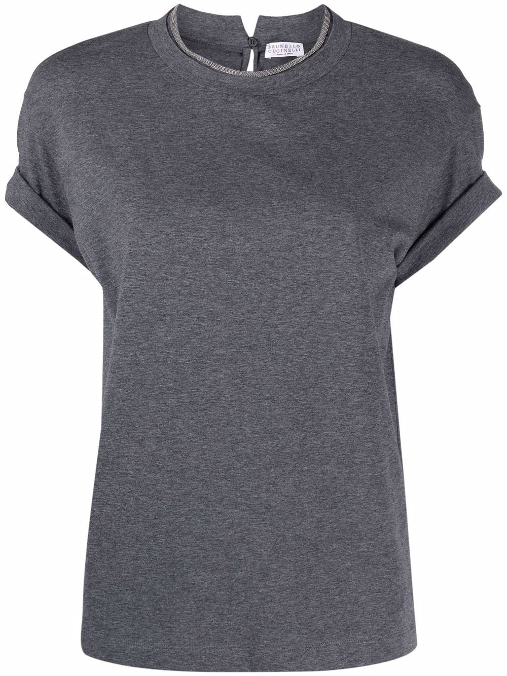 Brunello Cucinelli T-shirts and Polos Grey - VivaceVenus