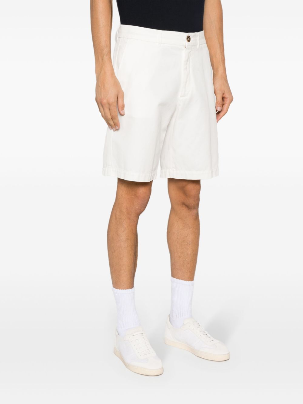 Brunello Cucinelli Shorts White - VivaceVenus