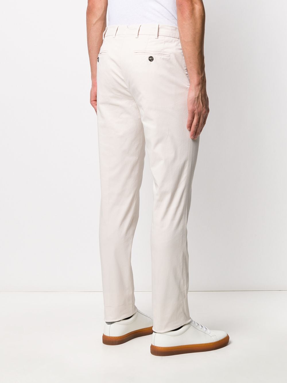 Brunello Cucinelli Trousers White - VivaceVenus