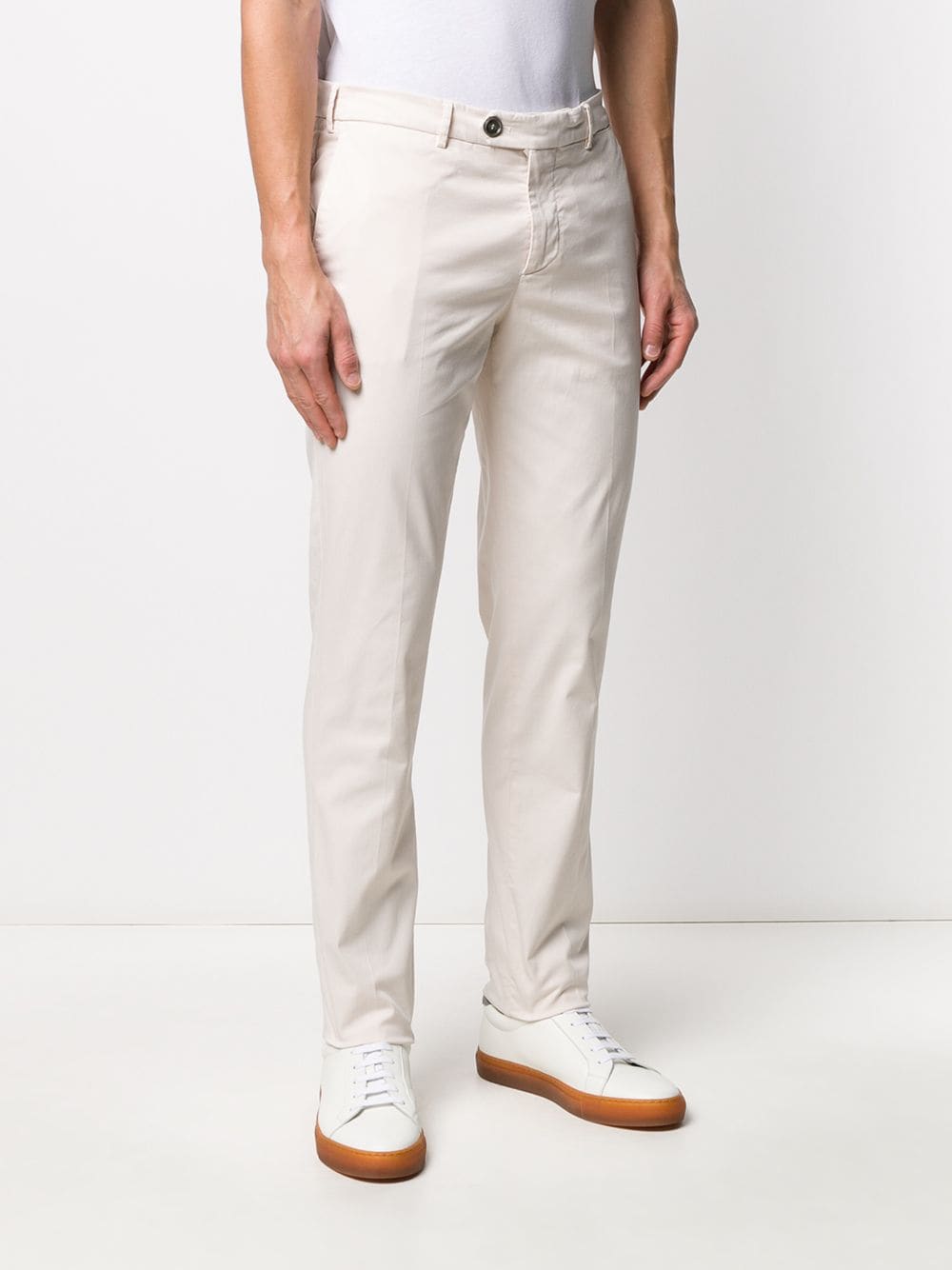 Brunello Cucinelli Trousers White - VivaceVenus