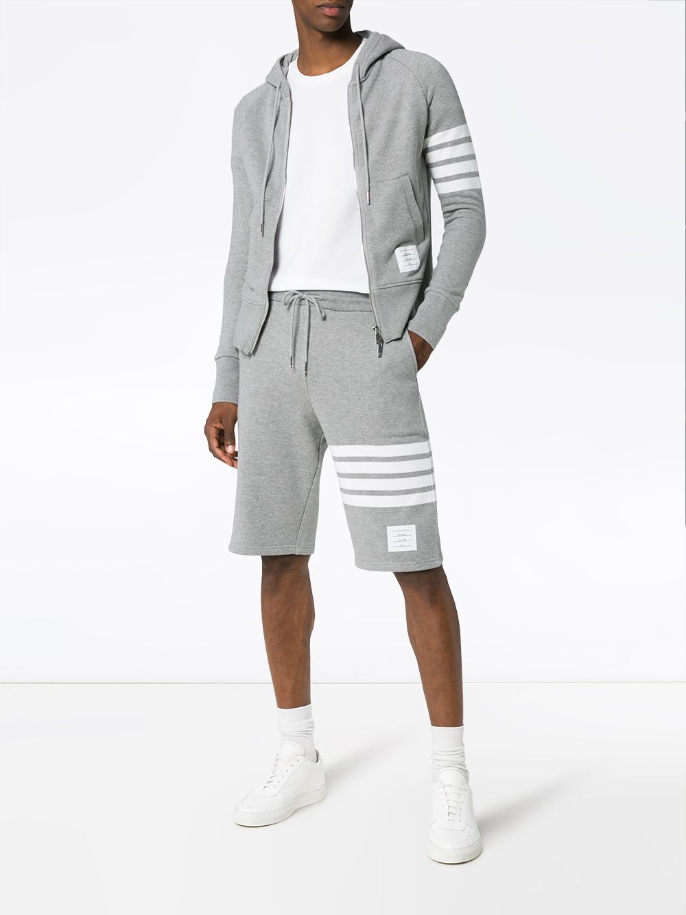 Thom Browne Shorts Light Grey - VivaceVenus