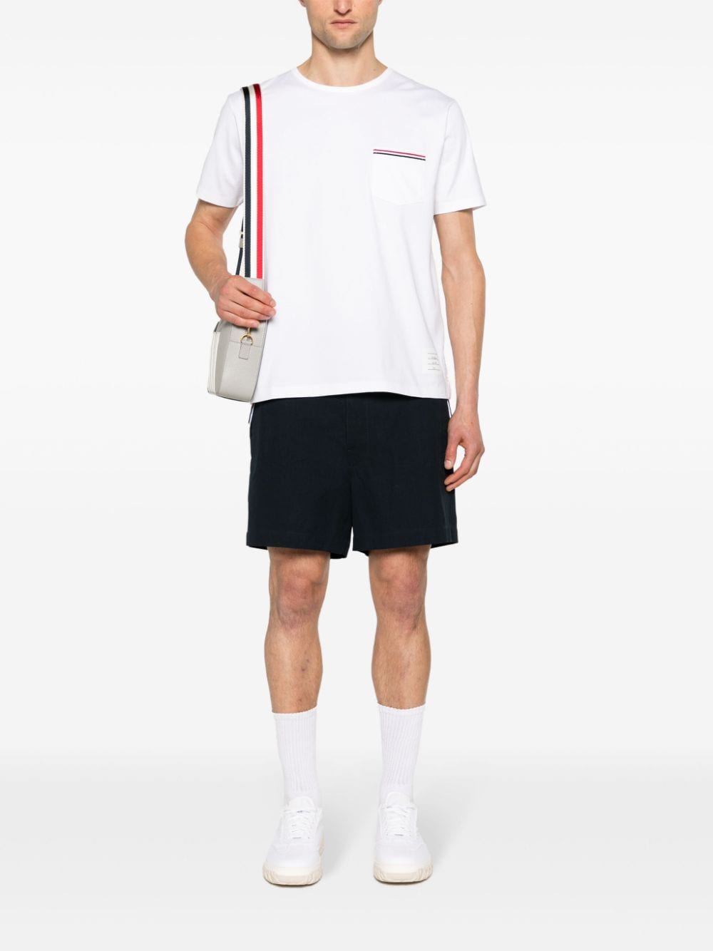 Thom Browne T-shirts and Polos White - VivaceVenus