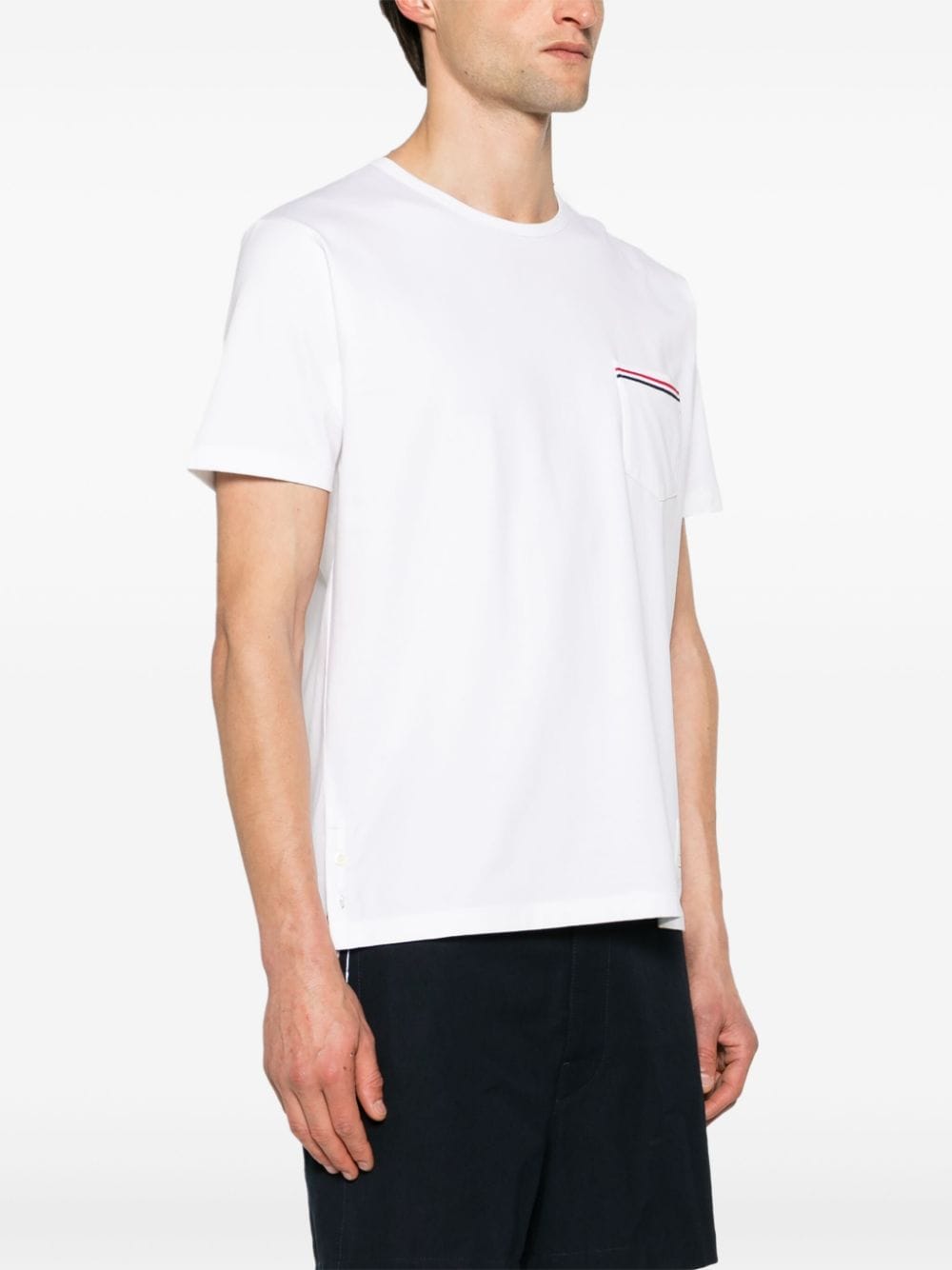 Thom Browne T-shirts and Polos White - VivaceVenus