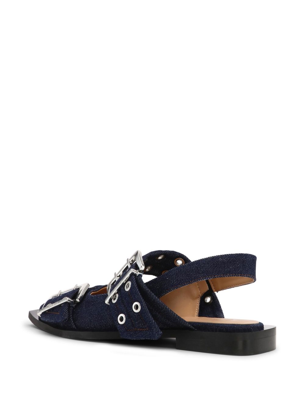 GANNI Flat shoes Blue - VivaceVenus