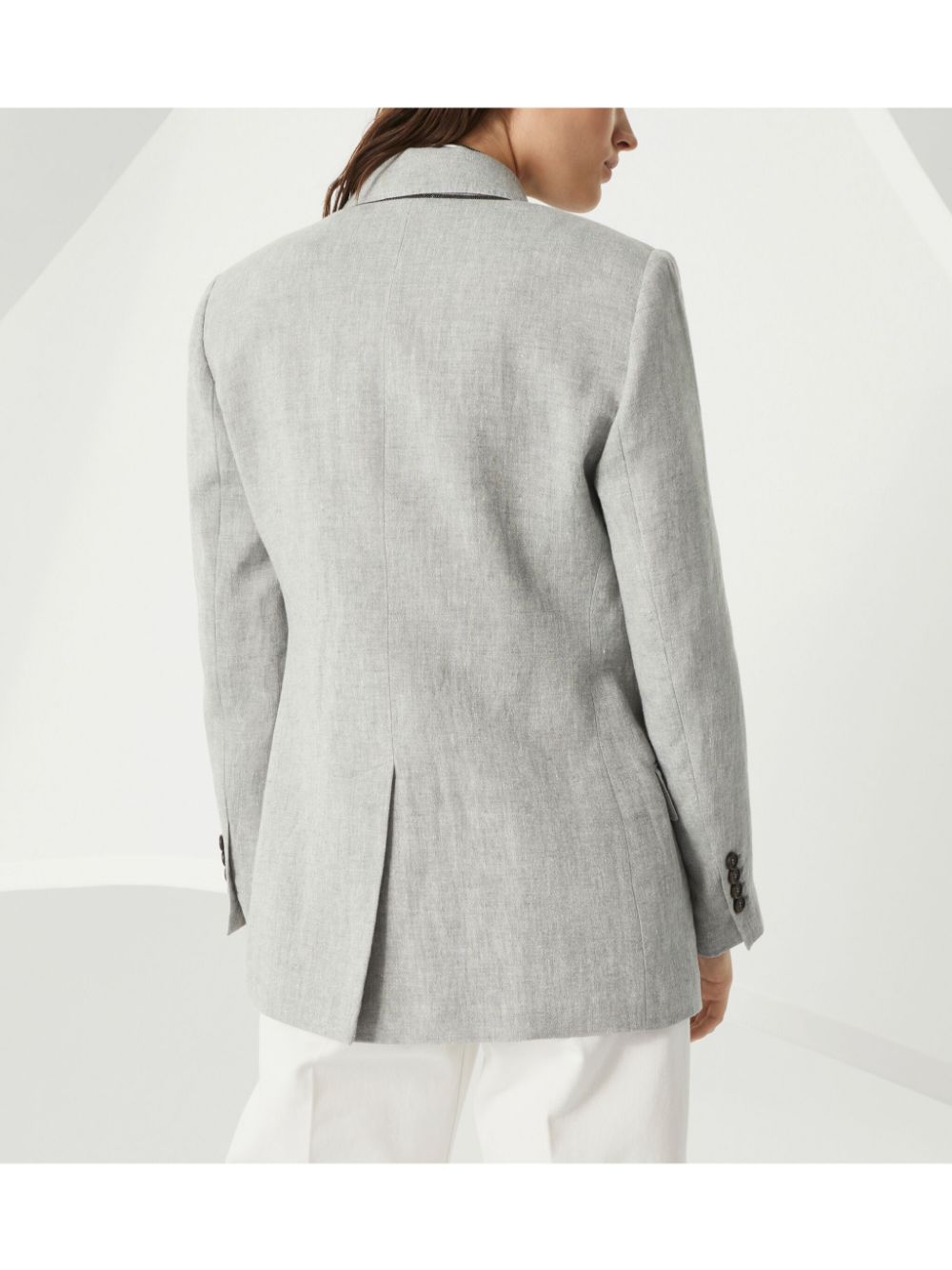 Brunello Cucinelli Jackets Light Grey - VivaceVenus