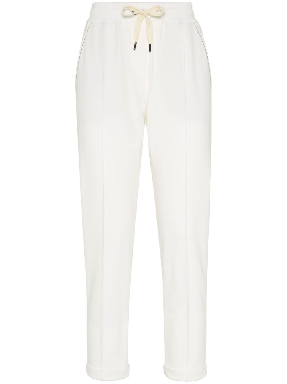 Brunello Cucinelli Trousers White - VivaceVenus