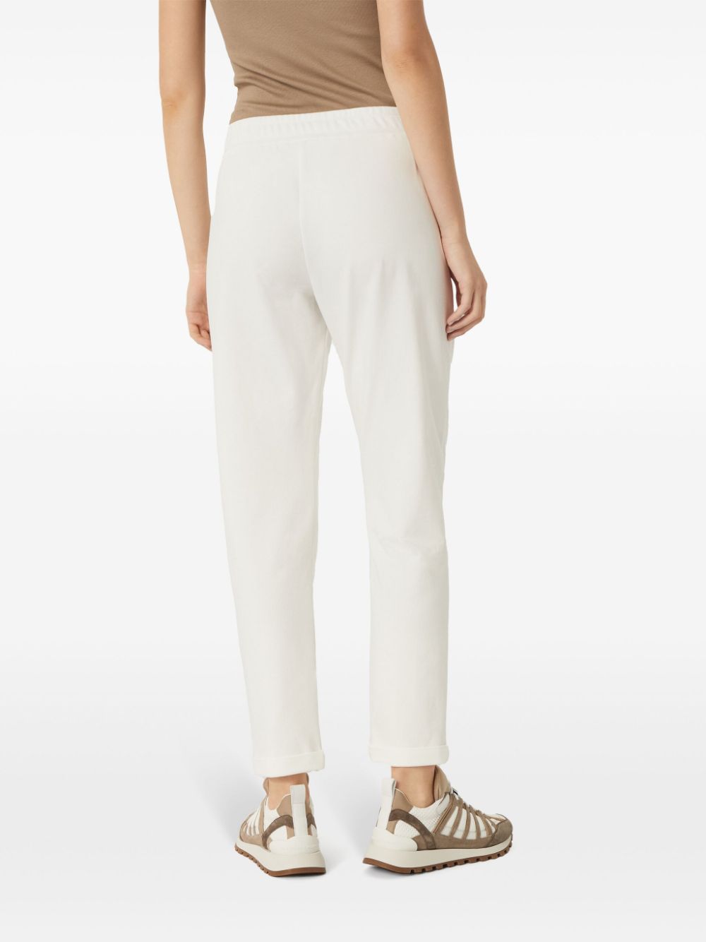 Brunello Cucinelli Trousers White - VivaceVenus