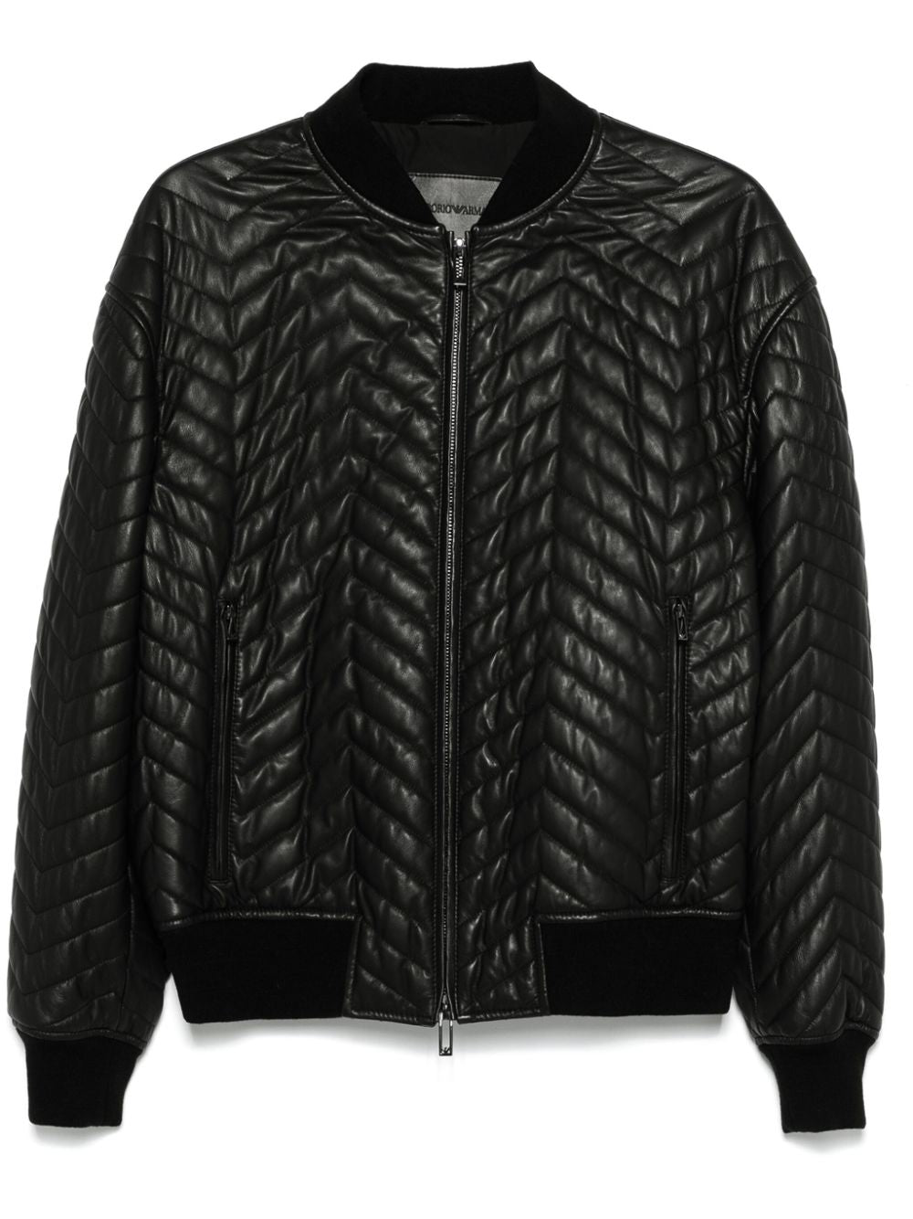 Emporio Armani Coats Black