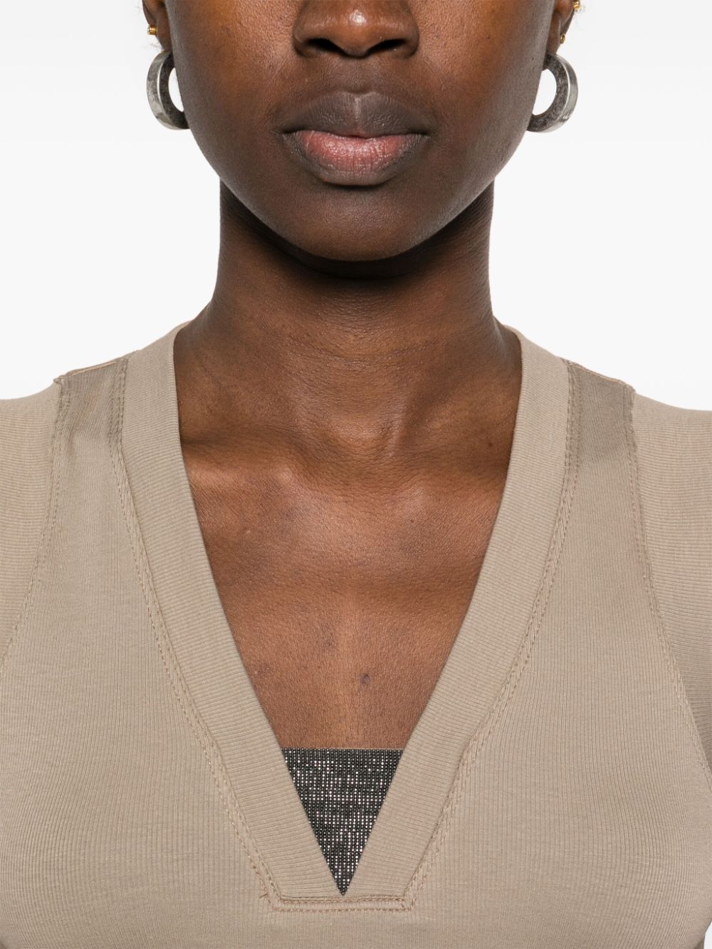 Brunello Cucinelli Top Beige - VivaceVenus