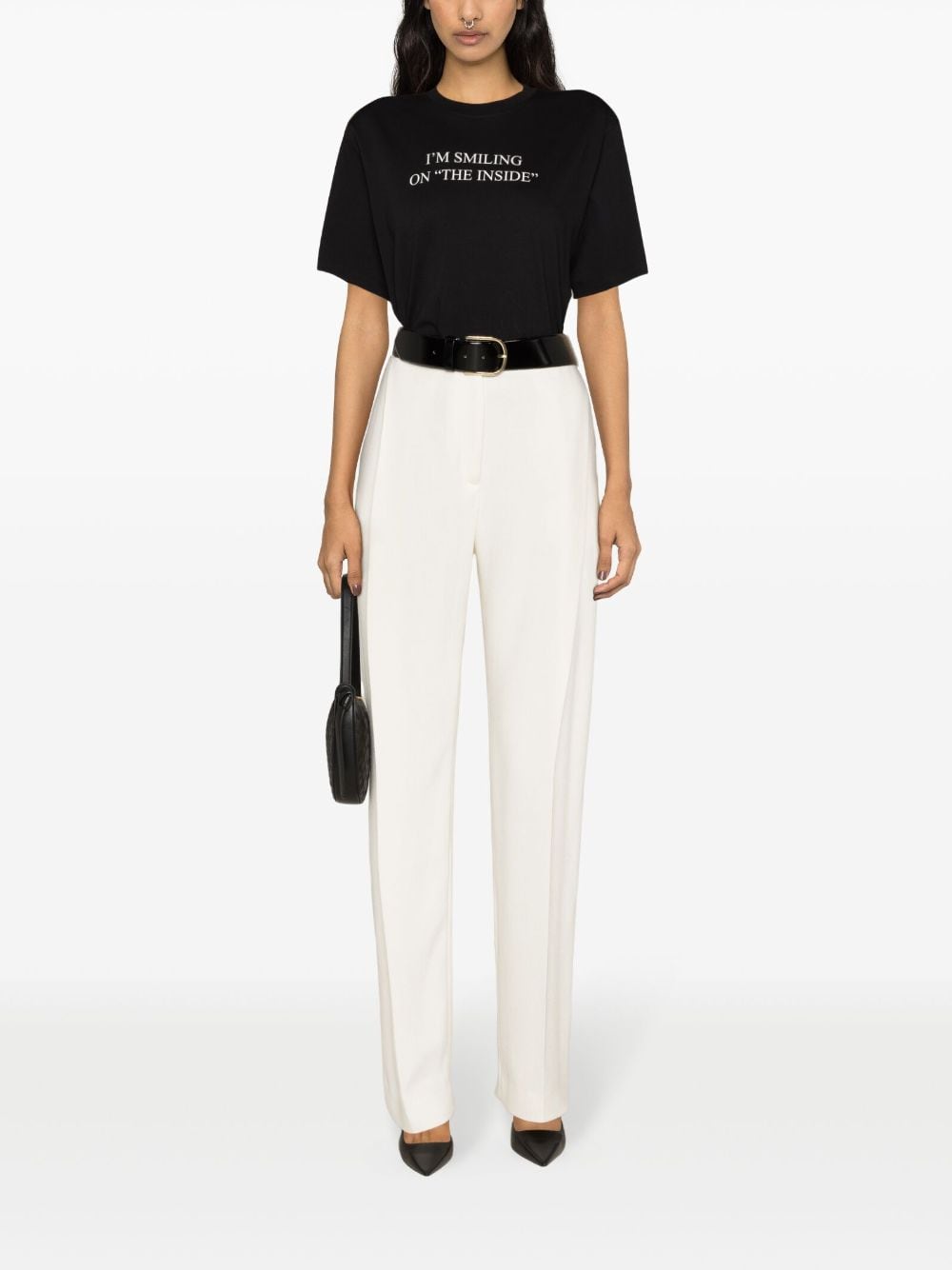 Victoria Beckham T-shirts and Polos Black - VivaceVenus