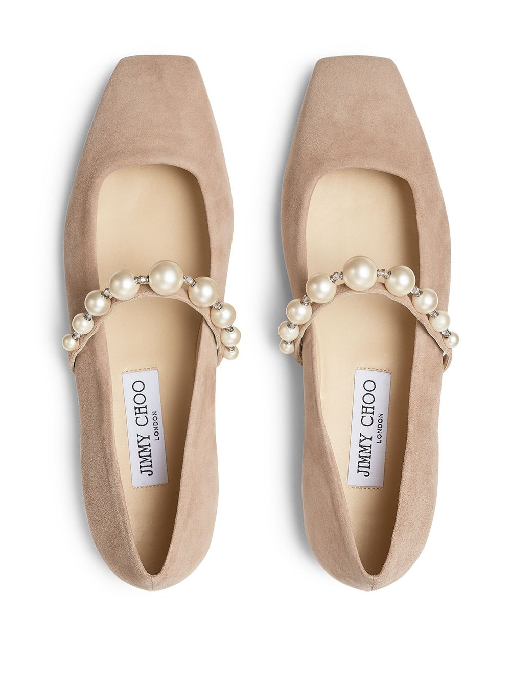 Jimmy Choo Flat shoes Powder - VivaceVenus