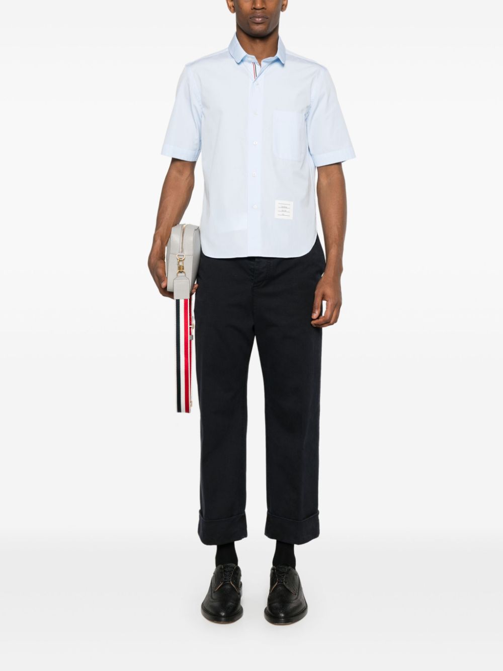 Thom Browne Shirts Clear Blue - VivaceVenus