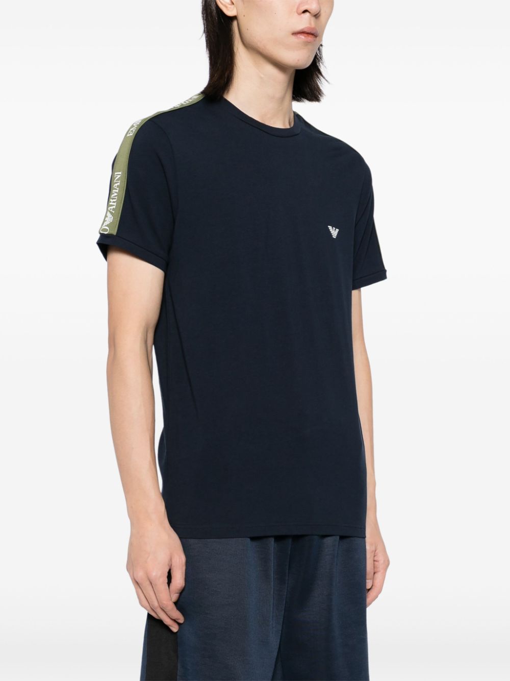 Emporio Armani T-shirts and Polos Blue - VivaceVenus