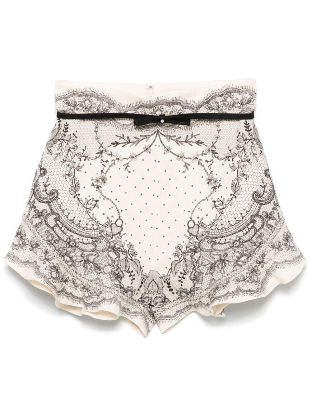 Zimmermann Shorts White - VivaceVenus