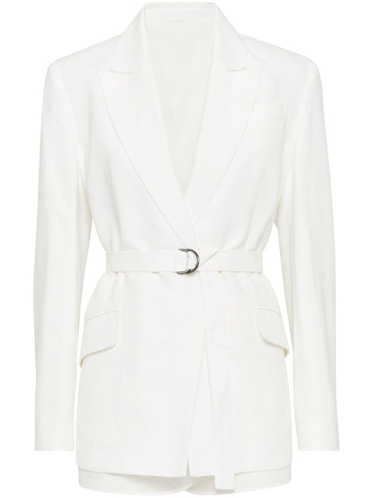 Brunello Cucinelli Jackets White - VivaceVenus