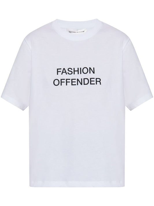 Victoria Beckham T-shirts and Polos White - VivaceVenus