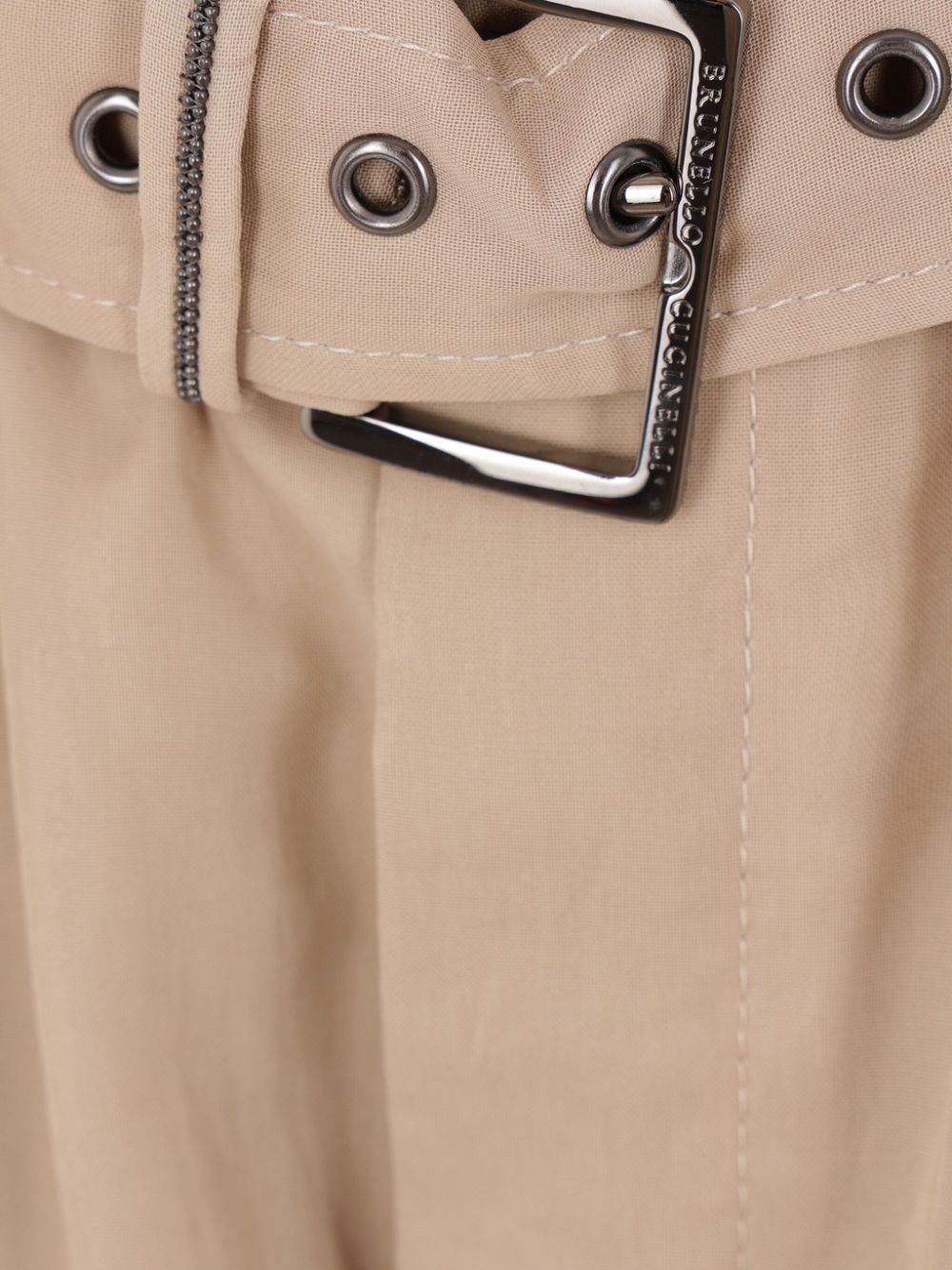 Brunello Cucinelli Trousers Beige - VivaceVenus