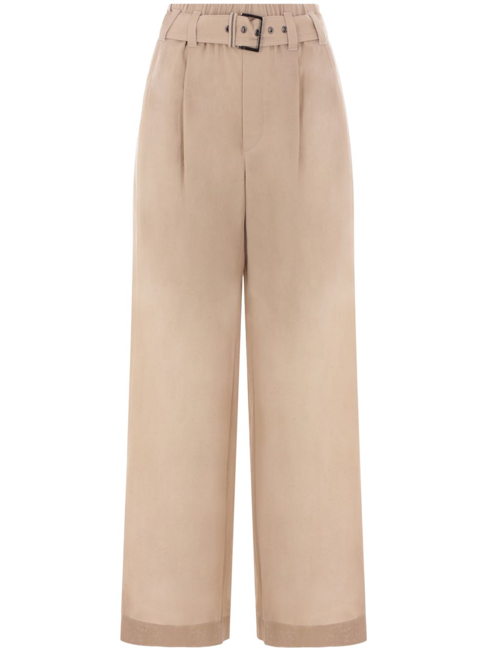 Brunello Cucinelli Trousers Beige - VivaceVenus