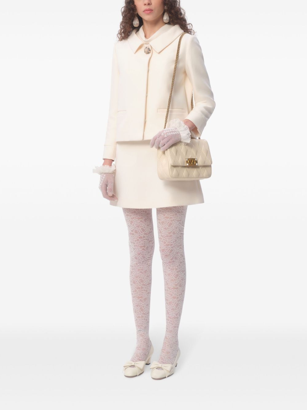 Valentino Skirts Ivory - VivaceVenus