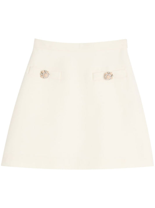 Valentino Skirts Ivory - VivaceVenus